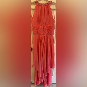 Elegant Formal Salmon color dress size 6